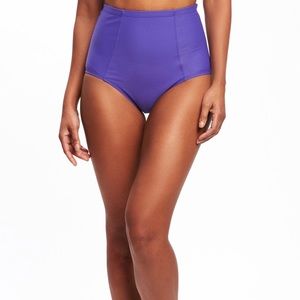 High waist swim bottoms